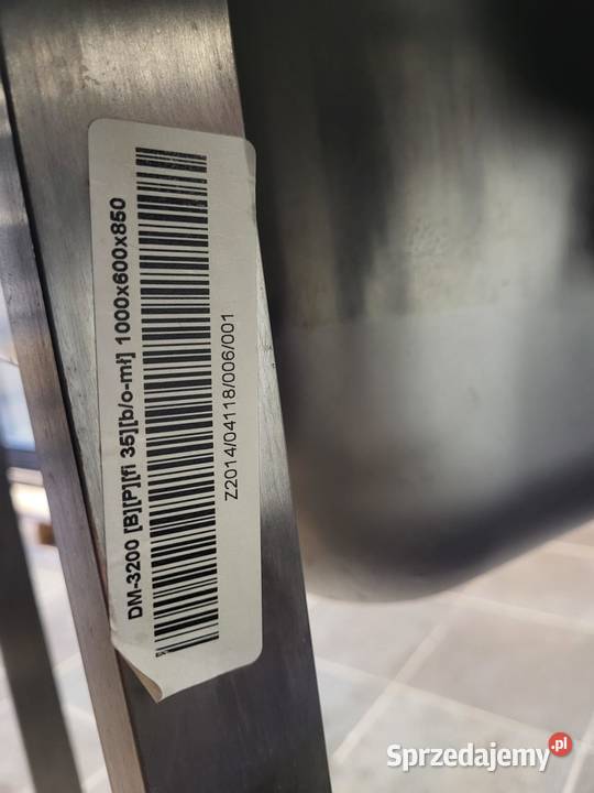 Dora Metal stół zlew DM 3200 gastronomiczny łódzkie Łódź