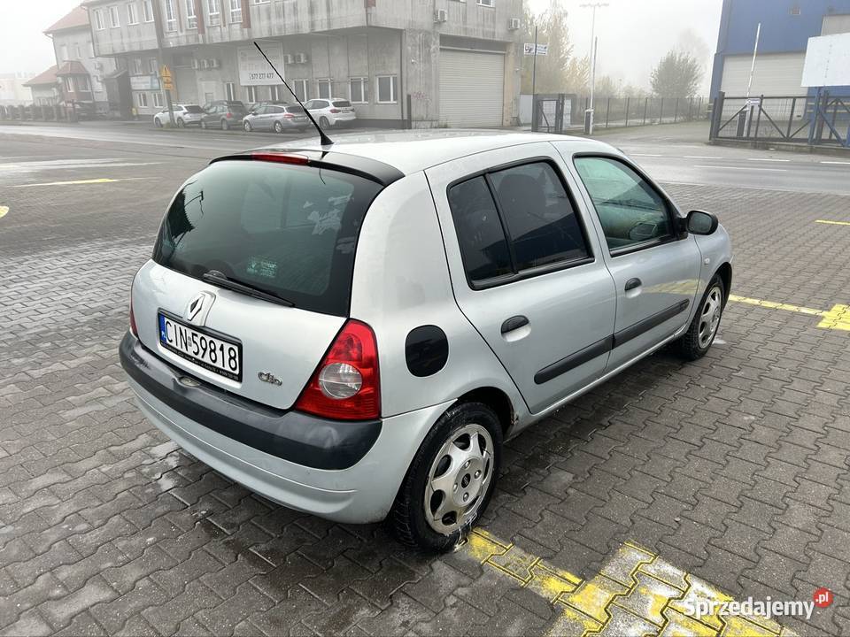 Renault Clio 12 benzyna 2003 długie opłaty Inowrocław