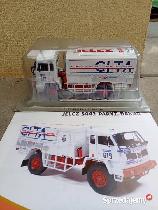 JELCZ S442 Paryż Dakar rajd deagostini 143 Warszawa