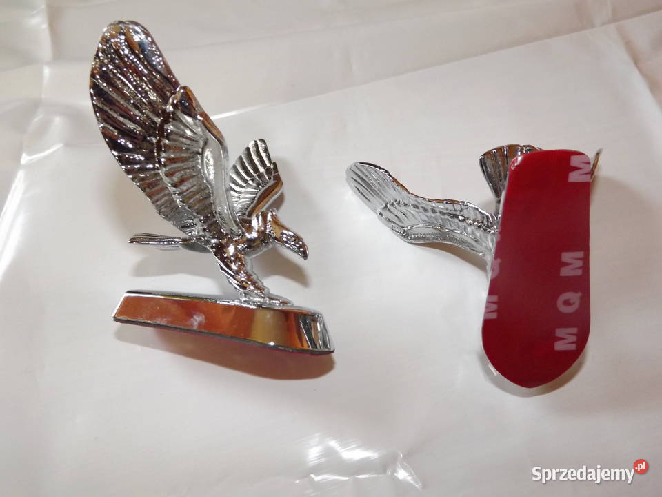 Chromowany Orzeł na błotnik motocykla Ornament w Konstantynów Łódzki