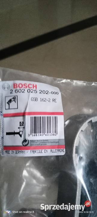 Wiertarka Bosch GSB 1622RE 1500 wat wiertło 16mm