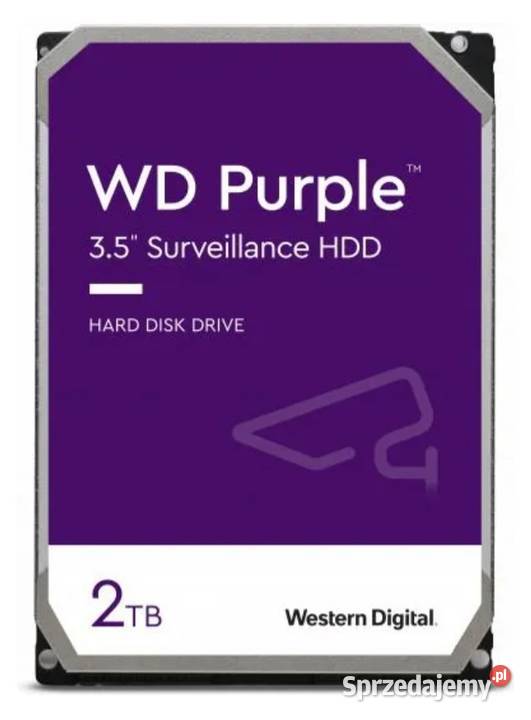 WD Purple 2TB SATA Tomaszów Lubelski sprzedam