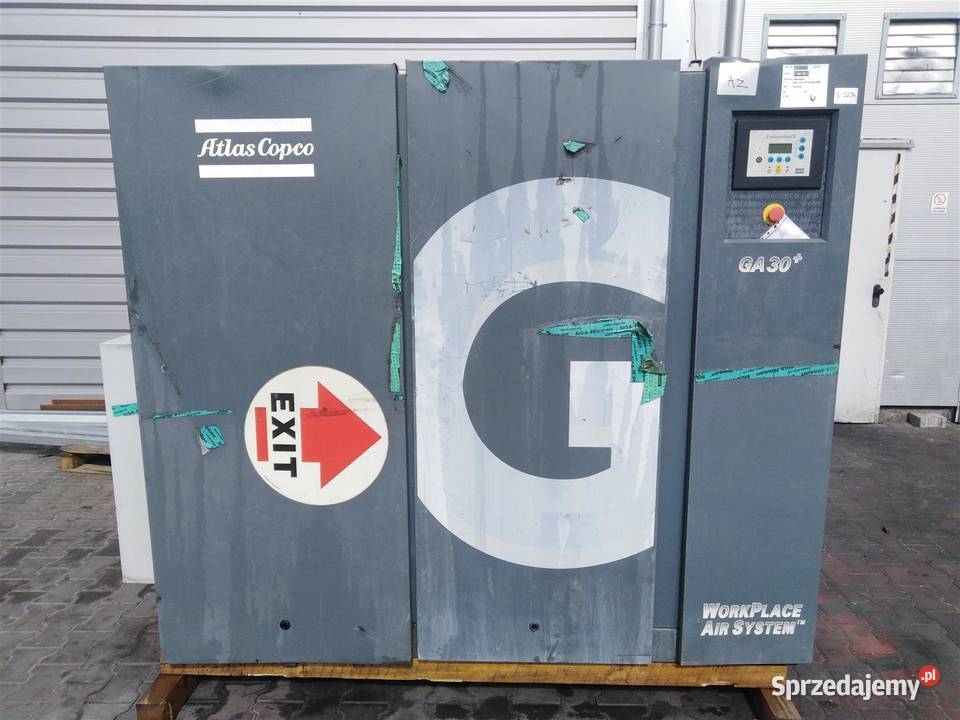 Sprężarka ATLAS COPCO GA30 PLUS 30KW S005234 Wilków sprzedam