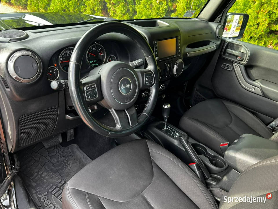 Jeep Wrangler 28 CRD Salon VAT23 Pierwszy wielofunkcyjna kierownica Baranowo