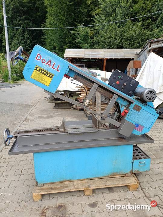 Piła taśmowa do metalu Bomar tokarka frezarka Produkcja małopolskie Maków Podhalański