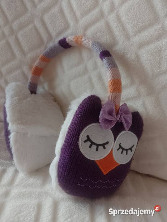 Futrzane Bogato zdobione Nauszniki na głowę z