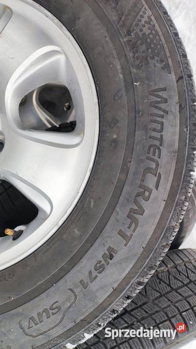 Mazda 4x4 koła 16x70 J46 opony Kumho 23570 R16 terenowe małopolskie