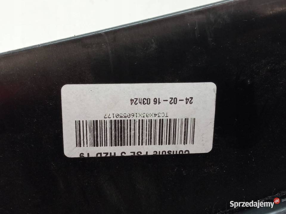 TUNEL ŚRODKOWY PODŁOKIETNIK GTLINE T9 Peugeot