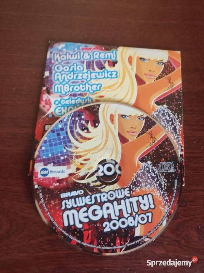 BRAVO Sylwestrowe Megahity 200607 Płyty i kasety Kielce sprzedam