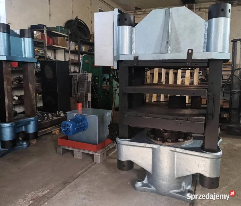 Prasa hydrauliczna 300 ton stoły 800 x 800mm Malbork sprzedam