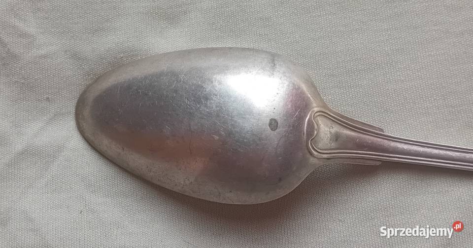 Secesyjna łyżka Alpacca Berndorf Koniec XIX w Koźminek