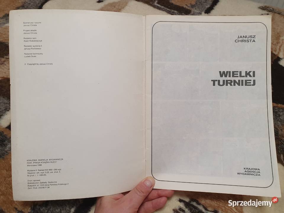 Kajko i Kokosz Wielki Turniej wydanie 2 1986 Gdynia