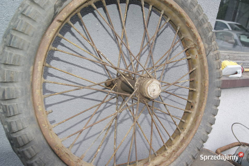 KOŁO WÓZEK BOCZNY BMW SOKÓŁ MOTOSACOCHE BSA JAP Rybnik