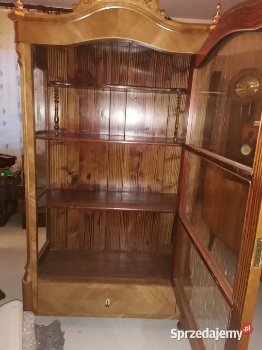 witryna serwantka biloteczka 19 wiek ludwikowska Szczurowa