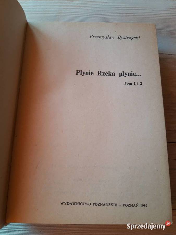 Płynie rzeka płynie Przemysław Bystrzycki 1989 Bielsko-Biała