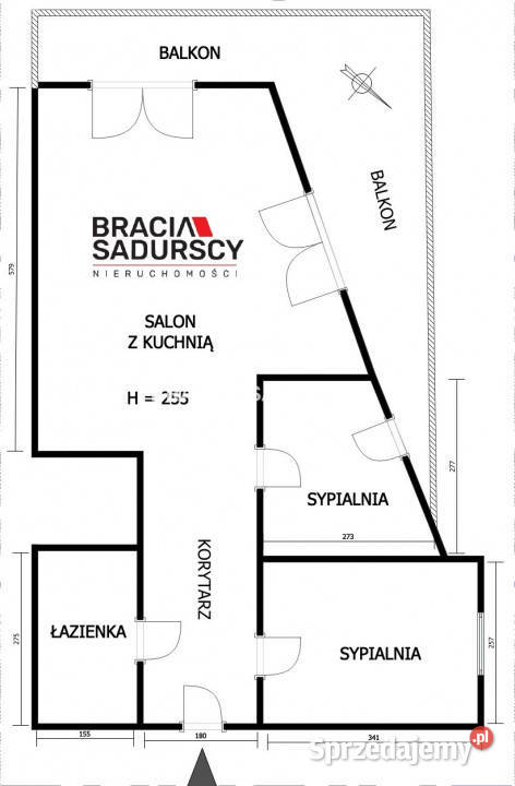 Mieszkanie 5055m2 3pokojowe Kraków Niebyła