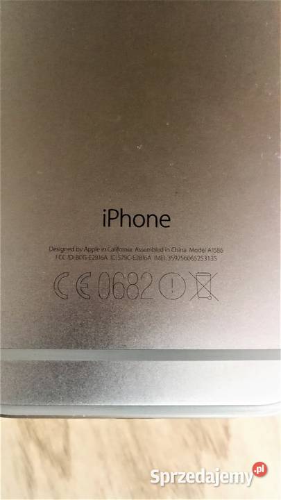 Iphone 6 64 GB wizualnie super nie ładuje Gdynia sprzedam