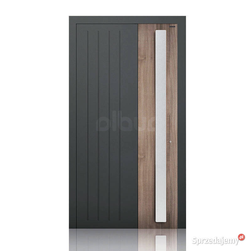 Drzwi zewnętrzne aluminiowe CREO Wiśniowski z Straszyn