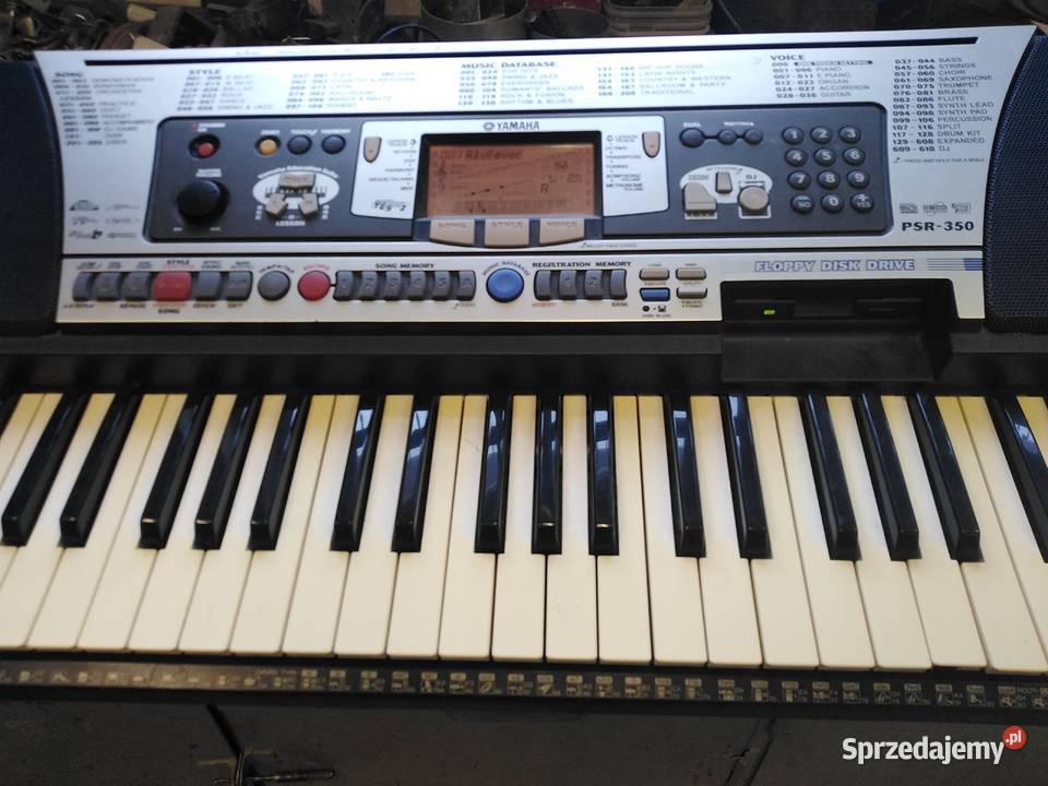 Keybord YAMAHA PSR 350 na części Instrumenty Szczecin