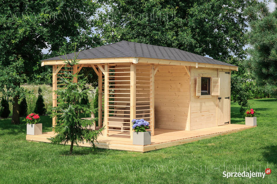 Domek narzędziowy ogrodowy La Mare 1 wym 3x6 z Architektura ogrodowa Goczałkowice-Zdrój