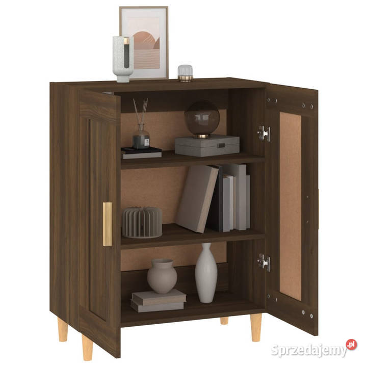 Szafka brązowy dąb 695x34x90 materiał Warszawa