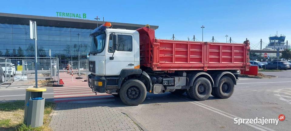 Man f2000 wywrotka wywrotka 6x4 diesel Ożarowice