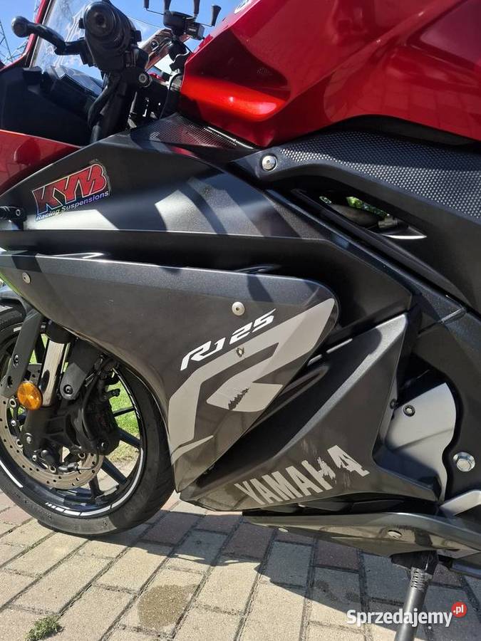 Yamaha YZF R125 tuning wielkopolskie Osiek Wielki