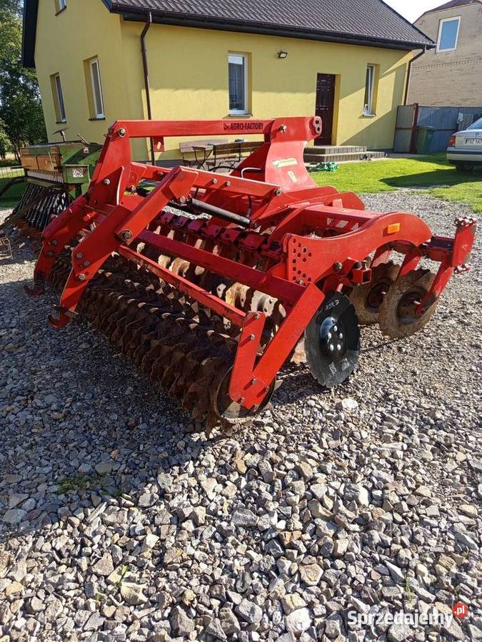 Agregat talerzowy Agro Factory 3m Siewnik Baćkowice sprzedam