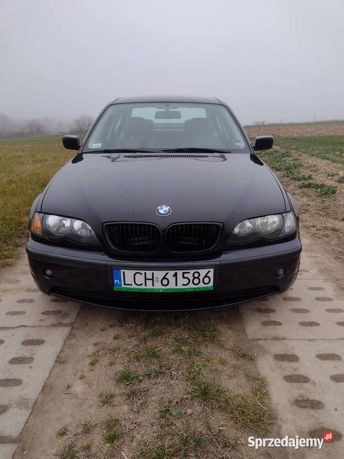 BMW E46 320i sedan lift benzynaLPG ASR (kontrola trakcji) lubelskie Wierzbica-Osiedle
