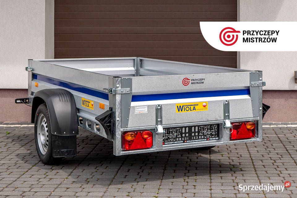 NOWA 2023 Przyczepa uchylna Wiola KRAKUS 242x122 Dąbrowa Górnicza