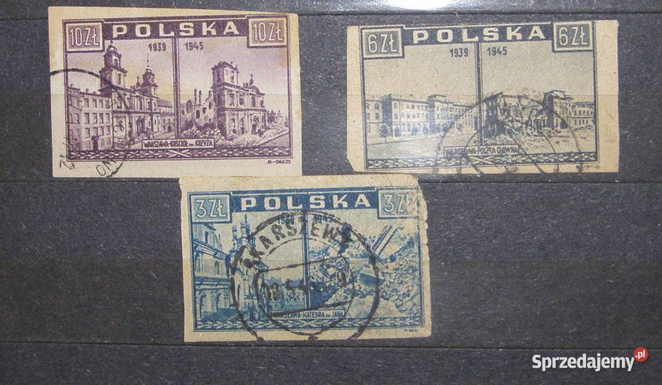 Znaczki pocztowe Polska zestaw 13 REZERWACJA Łódź