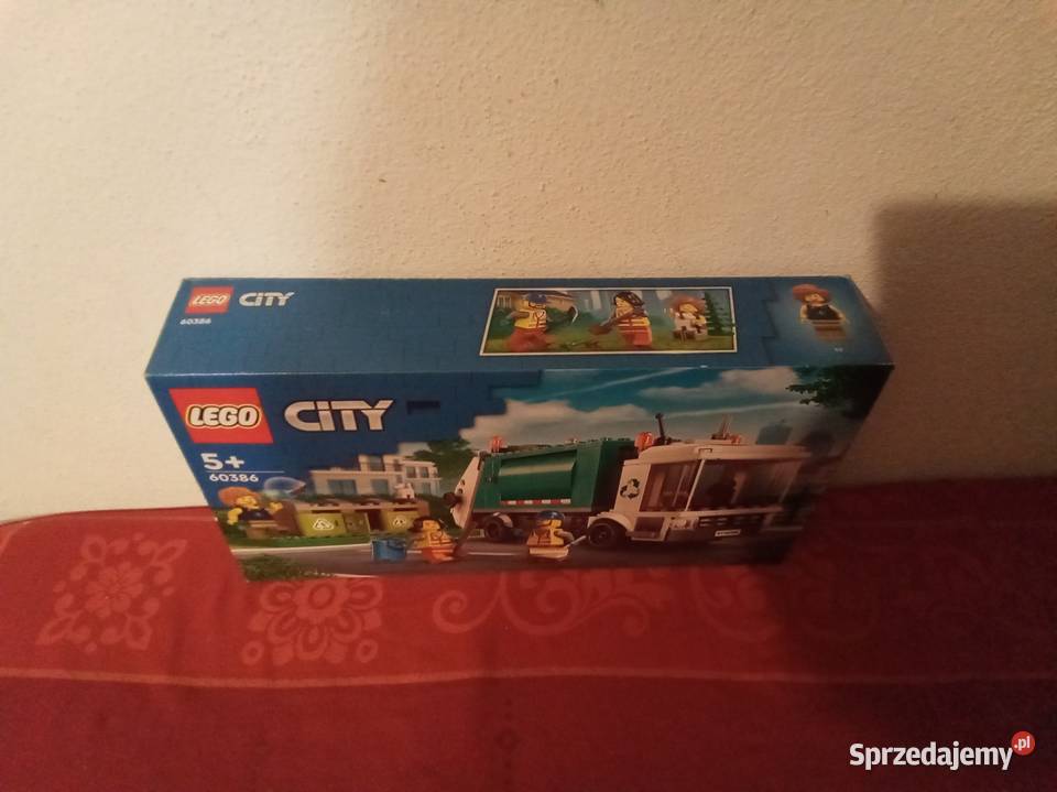Lego city śmieciarka recyklingowa 60386 mazowieckie