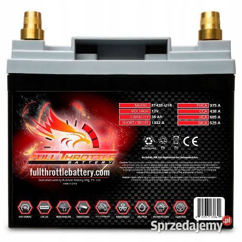 Akumulator TESLA Fullriver FT438U1R 108377400B Tomaszów Mazowiecki