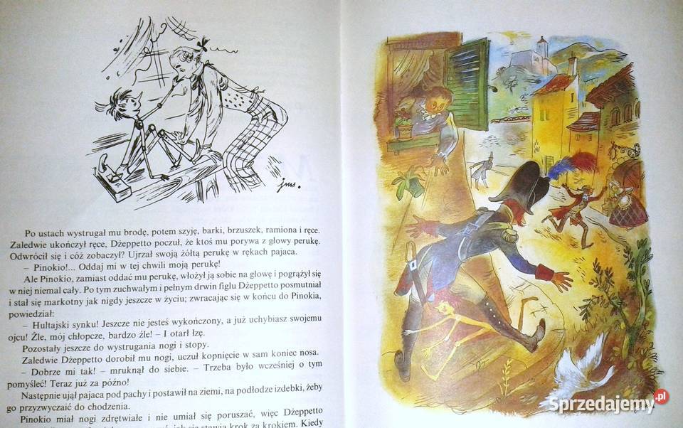 Pinokio Carlo Collodi Chełm sprzedam
