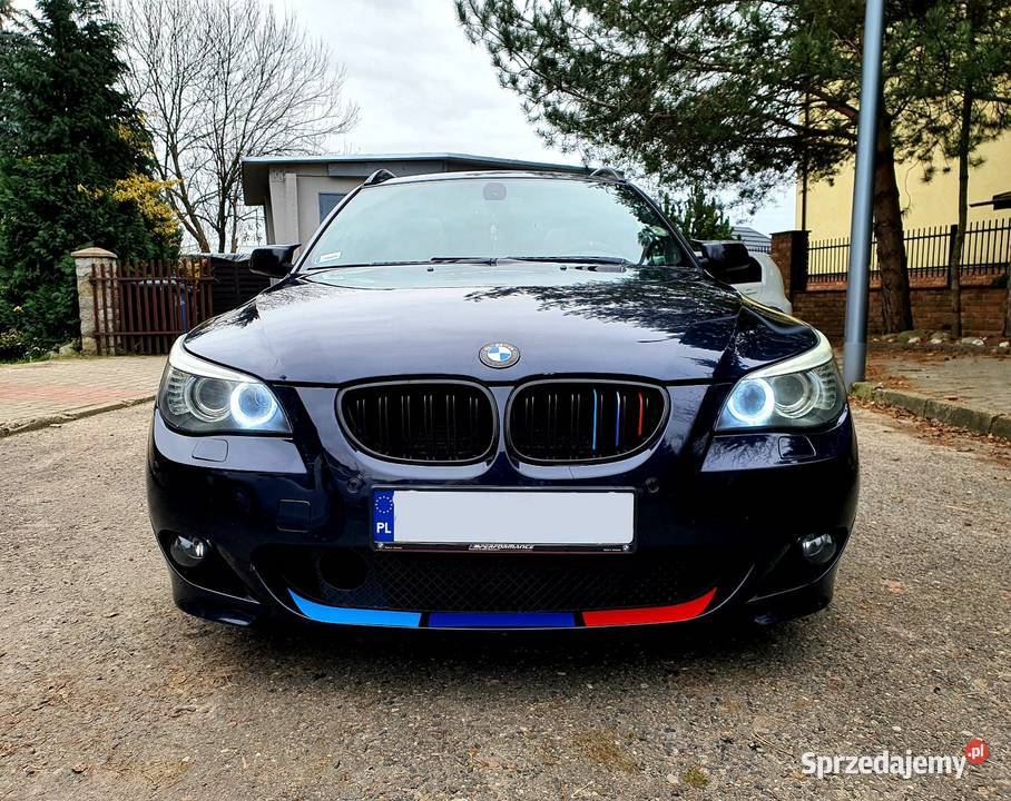 Bmw 5 525d 197 Diesel MPakiet Lift Panorama Rok produkcji 2007 Samochody osobowe Turek