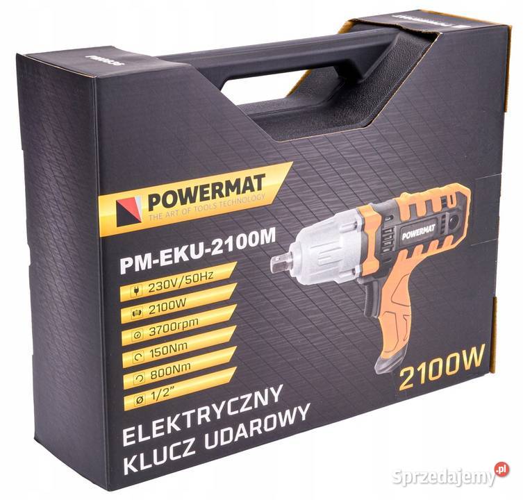 KLUCZ ELEKTRYCZNY UDAROWY PMEKU2100M 2 LATA Narzędzia ręczne Zawiercie sprzedam
