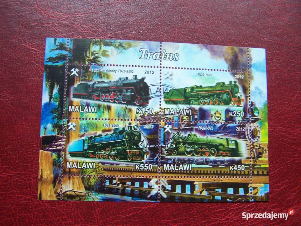 Malawi 2012 CTO Transport Kolej Stare Lokomotywy Tychy