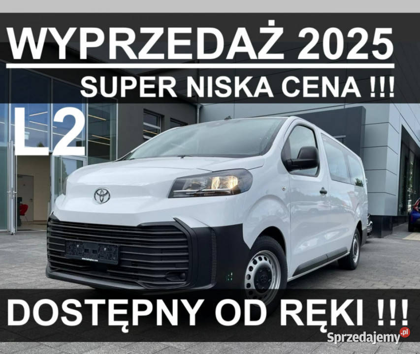 Toyota Proace Verso 20 144 9os ręki SuperNiska immobilizer ProAce Verso