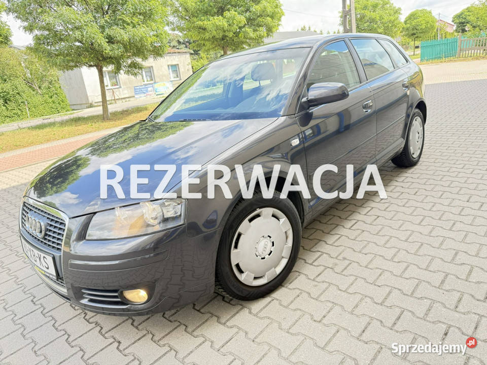 Audi A3 Sportback Audi A3 8P 16B 2007r Sportback nieuszkodzony mazowieckie Sokołów Podlaski