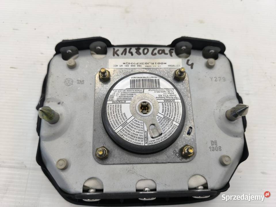 PODUSZKA AIR BAG KIEROWCY VW GOLF IV 14 Poduszki powietrzne wielkopolskie