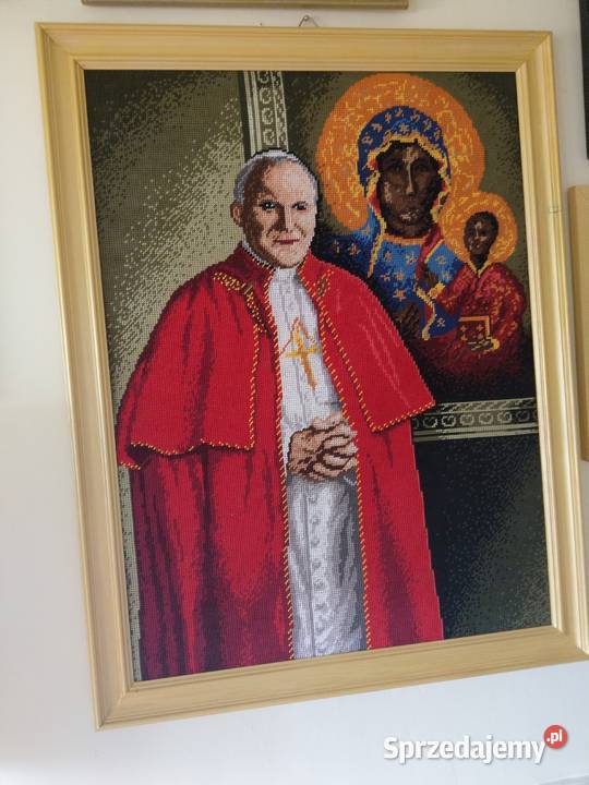 OBRAZ HAFTOWANY W RAMIE
