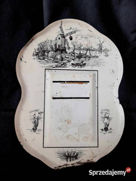 STARA EMALIA PRLpodkładka pod kalendarz zrywkowy Łódź