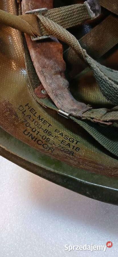 Hełm przeciwodłamkowy USA ARMY PASGT UNICCOR łódzkie Skierniewice