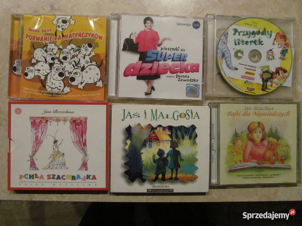 Bajki dzieci piosenki zestaw 6 płyt cd 1 Lublin