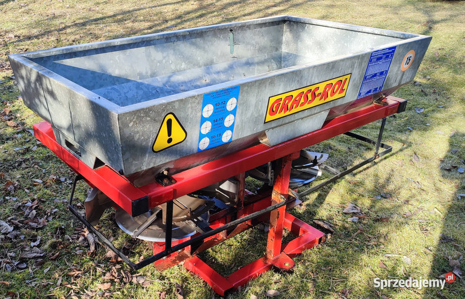 Rozsiewacz 2tarczowy GRASSROL Żółkiewka-Osada