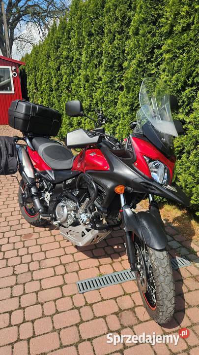 Suzuki VSTROM 650 2015 r wersia XT ABS pierwszy Partynia
