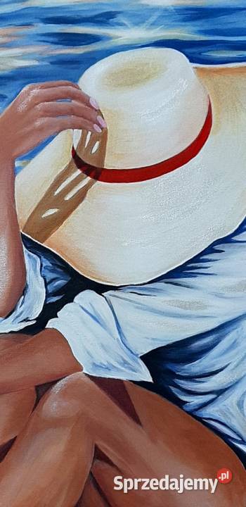 Obraz ręcznie malowany 9070 sprzedam