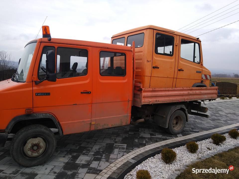 Mercedes 609 dmc 3500 wywrotka 3str 7osob manualna świętokrzyskie Bieliny