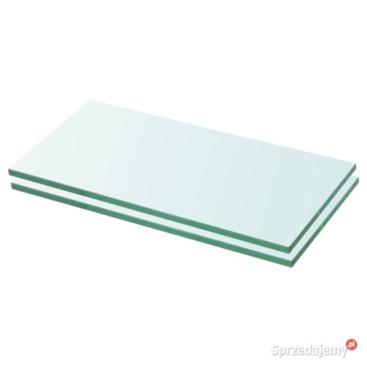 Półki 2 panel z przezroczystego szkła 20 x 30 Półki Warszawa