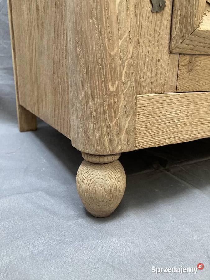 Dębowa szafka z dwoma szufladami Kraków